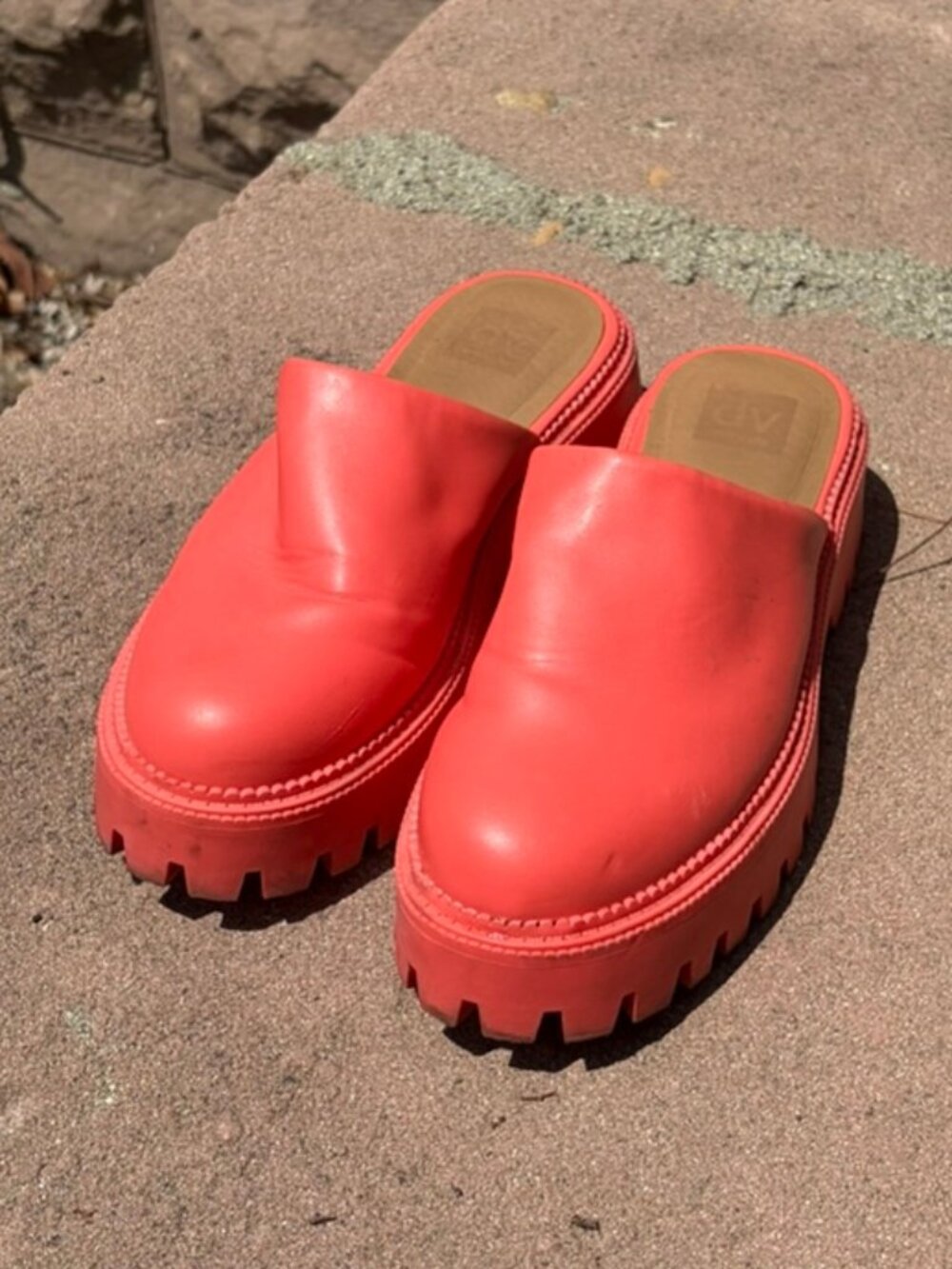 Dolce Vita Lug Mules sz 10